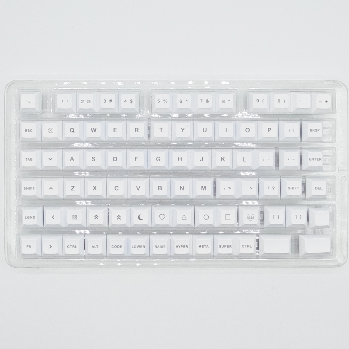 DSA Backlit Keycap Set